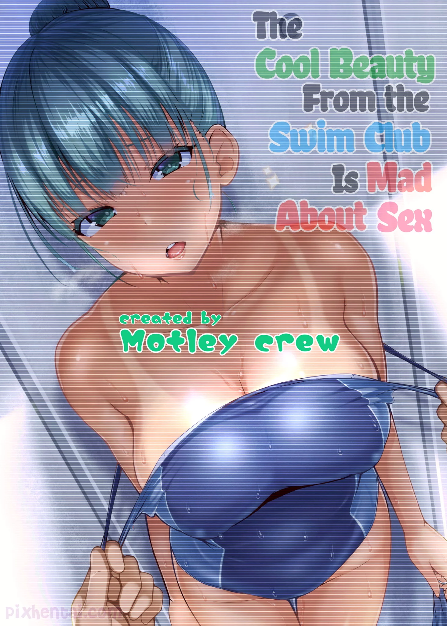 Komik hentai xxx manga sex bokep The Cool Beauty from the Swim Club is Mad about Sex 38